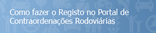 Ajuda ao Portal de Contraordenações Rodoviárias